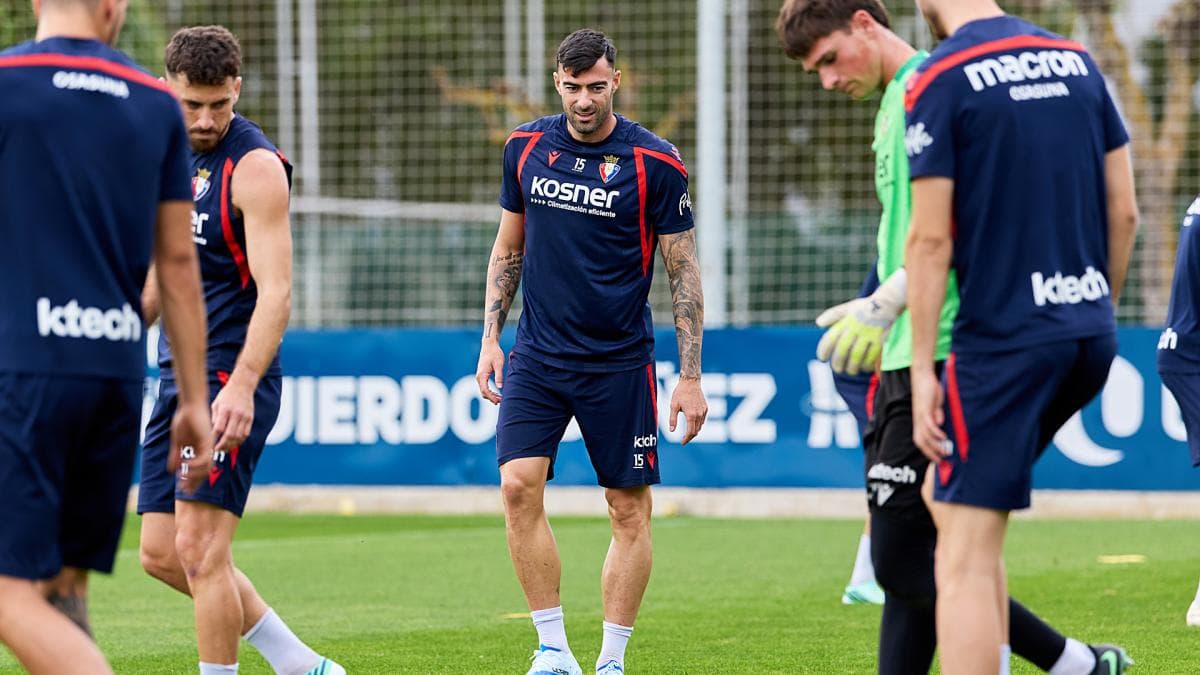Osasuna prepara la Copa con protagonismo para los menos habituales