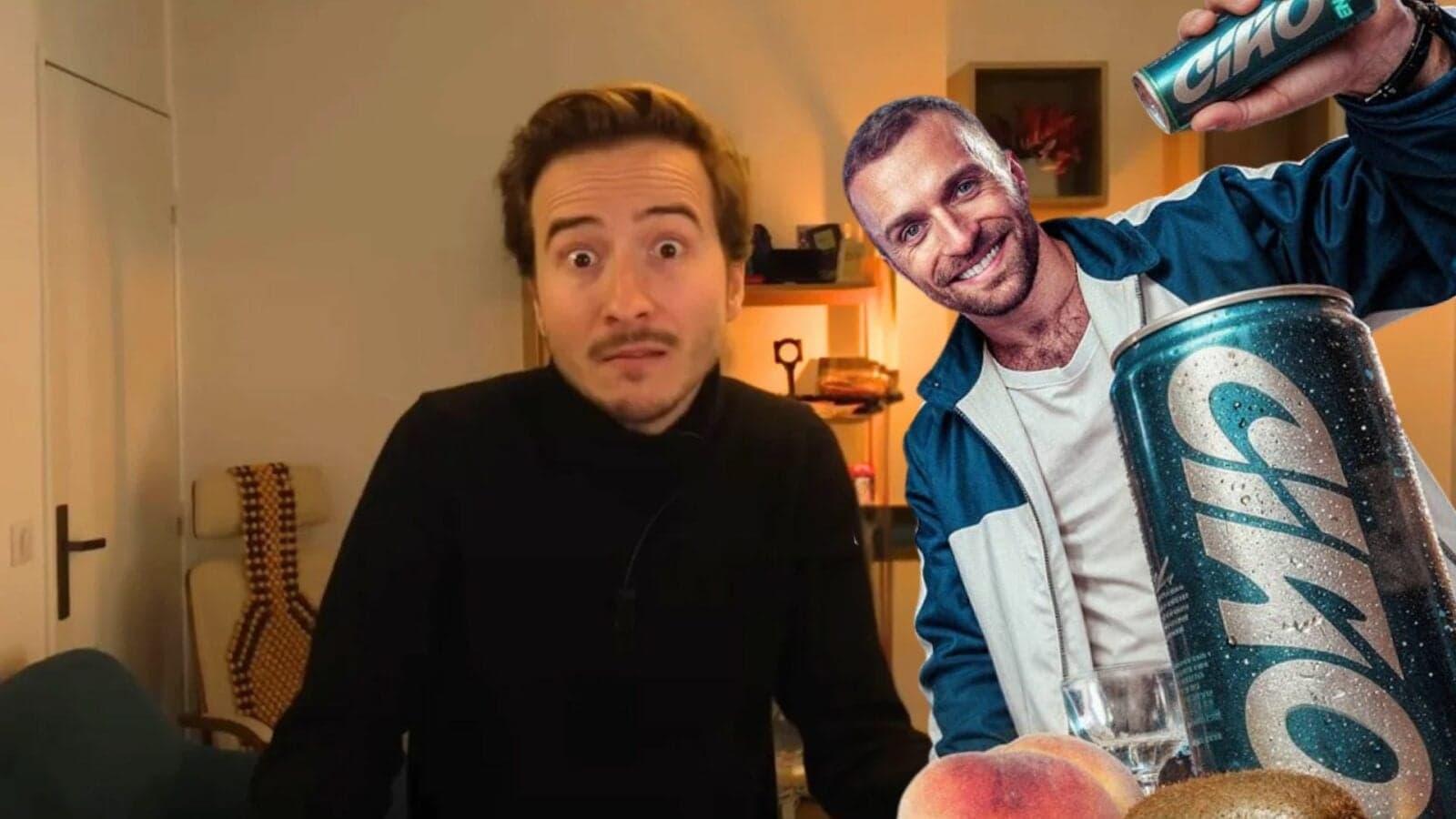 “J’ai payé ce mec” : Sylvain Lyve détruit Squeezie et son Ciao Energy sur YouTube